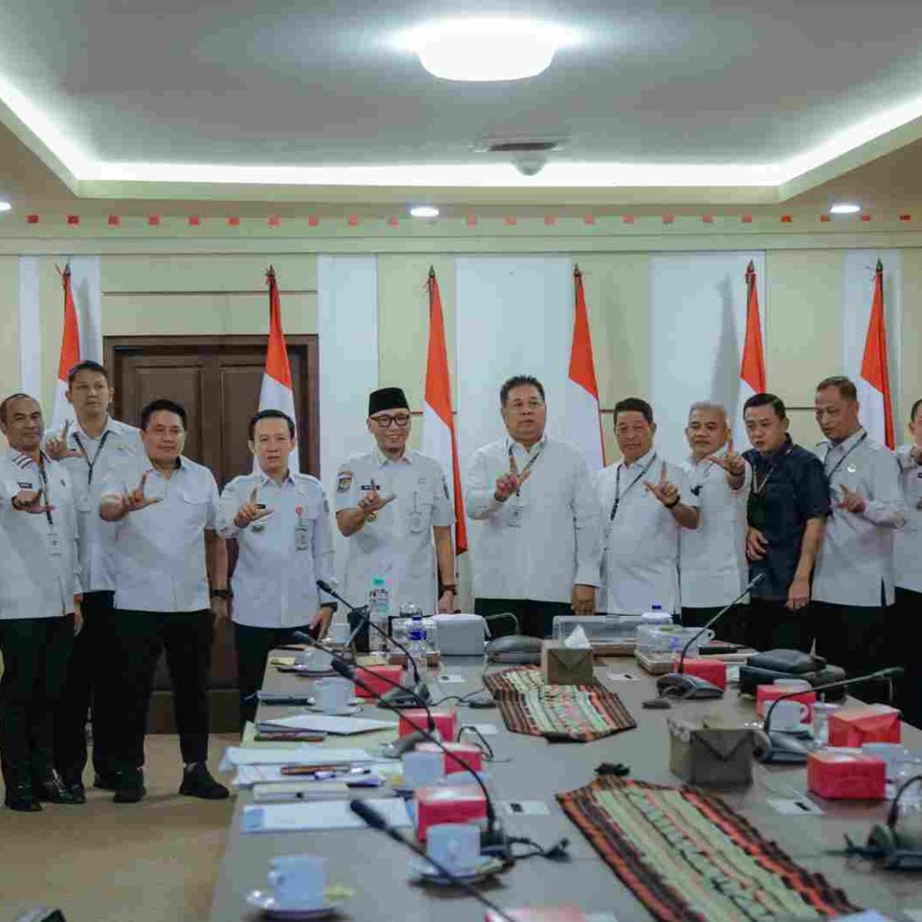 Terima Peserta Didik Sespimti Polri Dikreg ke-35 Tahun 2026, Gubernur Rahmat Mirzani Djausal Perkuat Sinergi dalam Mendukung Kedaulatan Pangan, Energi, dan Ekonomi Inklusif