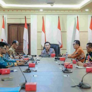 Sekdaprov Marindo Kurniawan Pimpin Rakor Pemanfaatan Data Terpadu Sosial Ekonomi Nasional bersama BPS, Diinterintegrasikan dalam Aplikasi Siger Lampung
