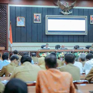 Gubernur Rahmat Mirzani Djausal Pimpin Rakor Peningkatan Produksi Pangan, Pemerintah Pusat Tetapkan Target Luas Panen Lampung 850 Ribu Hingga 1 Juta Hektare per Tahun
