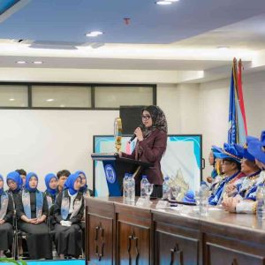 Wagub Jihan Nurlela Hadiri Wisuda Perdana Universitas Indonesia Mandiri di Kabupaten Lampung Selatan