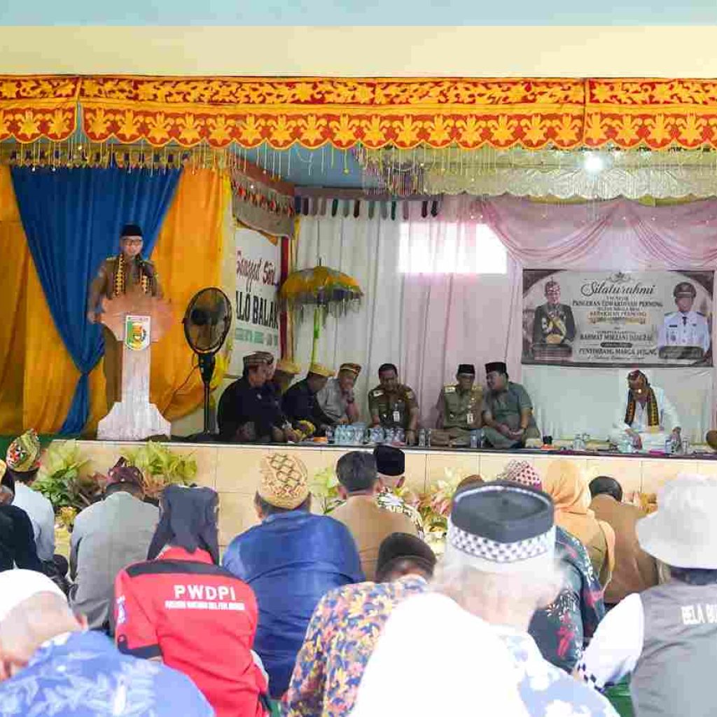 Hadiri Silaturahmi Tokoh Adat Marga Jabung, Gubernur Rahmat Mirzani Djausal Dorong Jabung Jadi Wajah Terbaik Lampung Timur Melalui Penguatan Budaya dan SDM